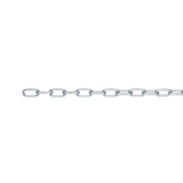 CAGA-1-8 Cadena galvanizada de 1/8' TRUPER | DIHERESA
