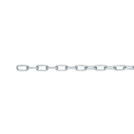 CAGA-1-8 Cadena galvanizada de 1/8' TRUPER | DIHERESA