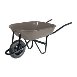 CAP-5N Carretilla 5.5ft3, llanta neumática reforzada 14'x3', Pretul TRUPER | DIHERESA