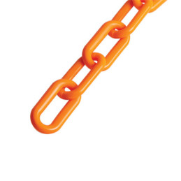 CAPL-8A Cadena de plástico de 8mm, naranja TRUPER | DIHERESA