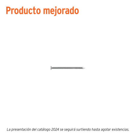 CLE-1-1-2B Clavo 1-1/2', con cabeza, bolsa de 1 kg TRUPER | DIHERESA