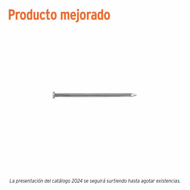 CLE-2-1-2 Clavo estandard, 2-1/2', con cabeza, caja de 25 kg TRUPER | DIHERESA