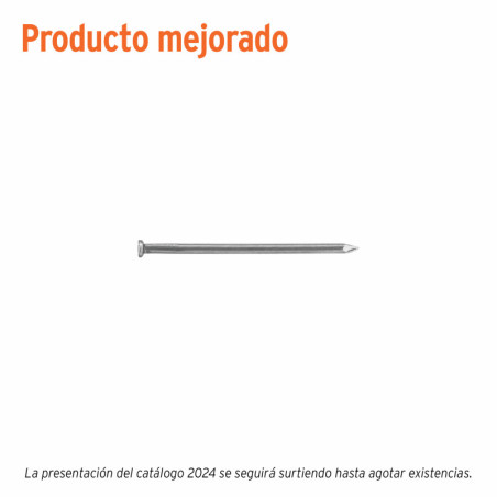CLE-2-1-2 Clavo estandard, 2-1/2', con cabeza, caja de 25 kg TRUPER | DIHERESA