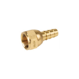 CLG-3-8L Cople espiga con tuerca giratoria (tuerca loca), latón, 3/8' TRUPER | DIHERESA