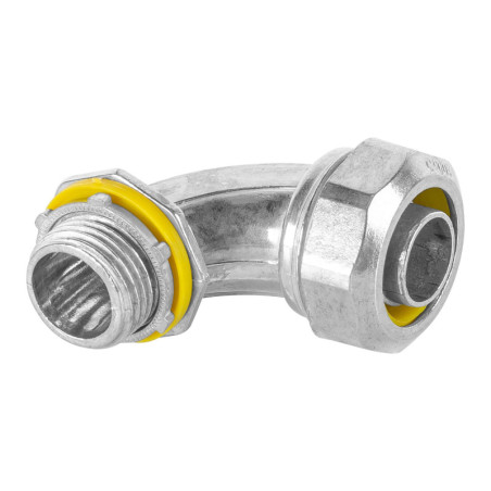 CLQ-1-2C Conector liquid tight 1/2' curvo, Volteck TRUPER | DIHERESA