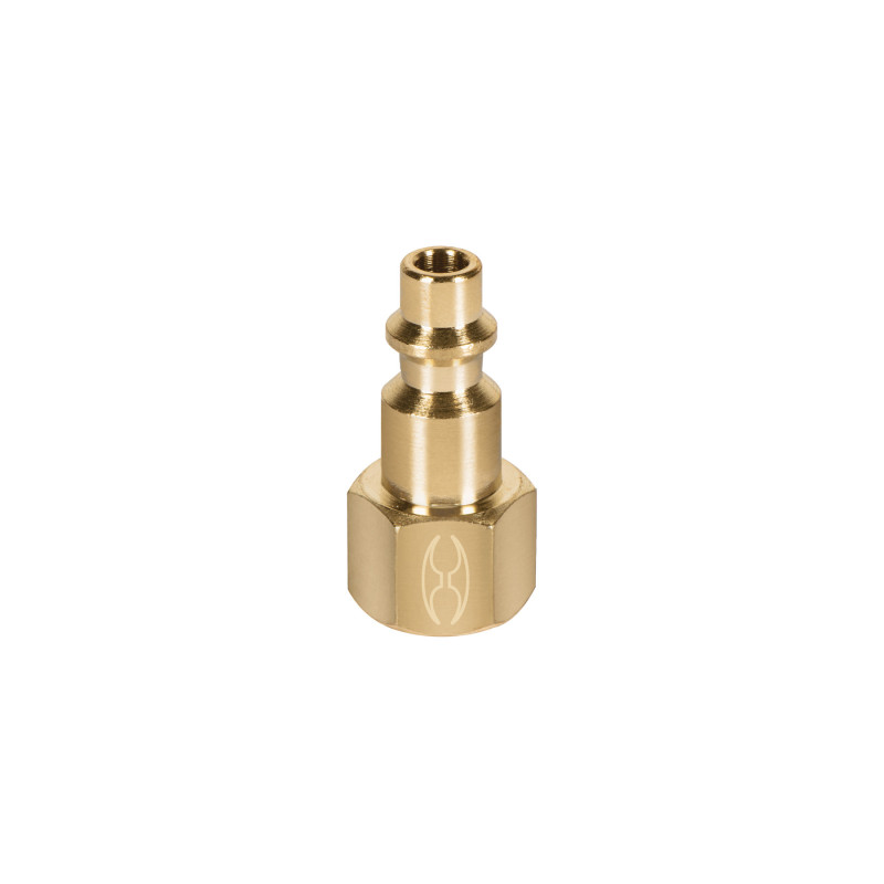 CORAL-HEM-1-4 Conector rápido, tipo M, niquelado, cuerda 1/4 NPT, hembra TRUPER | DIHERESA
