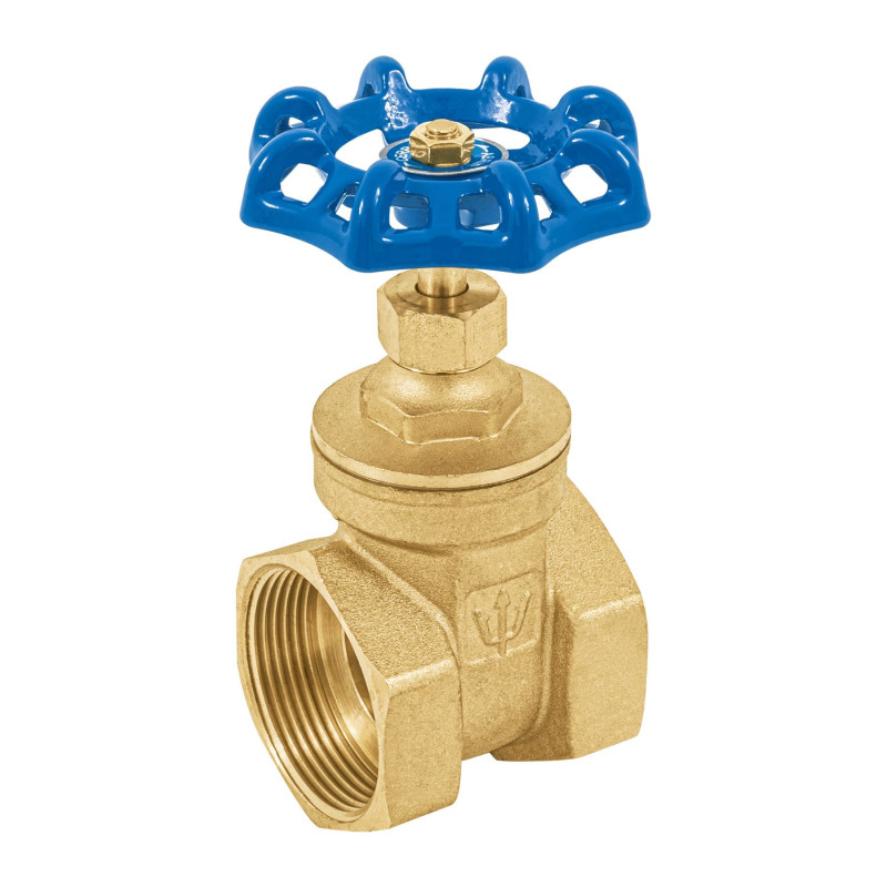 CORO-1-1-2 Válvula de compuerta de latón roscable de 1 1/2' TRUPER | DIHERESA