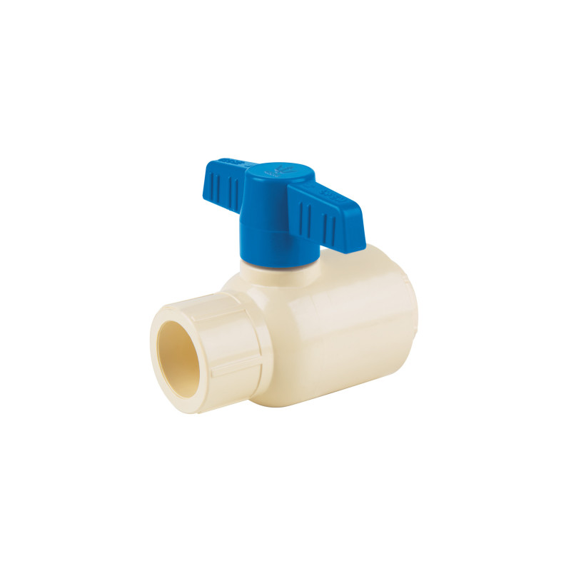 CPVC-ESD-3-4 Válvula esfera de CPVC (19 mm) 3/4'  TRUPER | DIHERESA