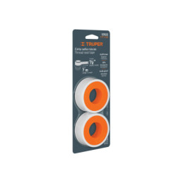 CTF-1-2B Cinta sella roscas, uso general, 7 m, en blister TRUPER | DIHERESA