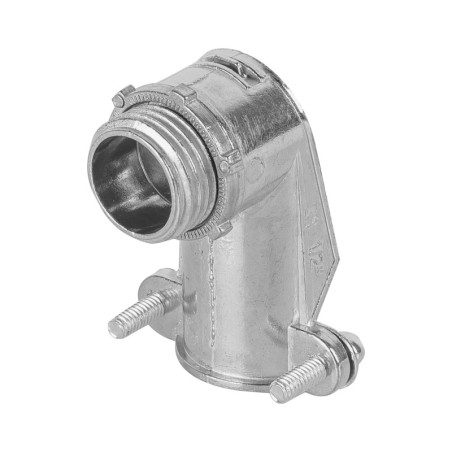 CTF-1-2C Conector tubo flexible 1/2' curvo, Volteck TRUPER | DIHERESA