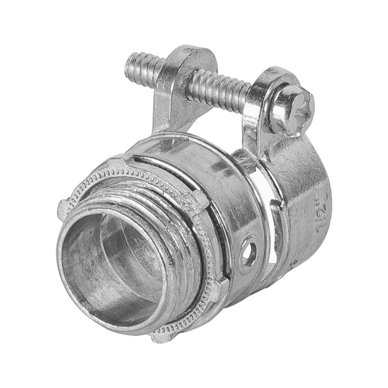 CTF-1-2R Conector tubo flexible 1/2' recto, Volteck TRUPER | DIHERESA