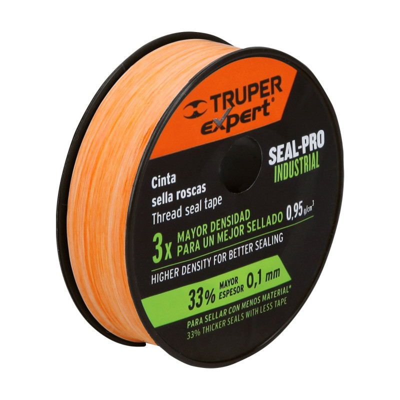 CTF-1-2X13X Cinta sella roscas, uso industrial, 13 m, 1/2' TRUPER | DIHERESA