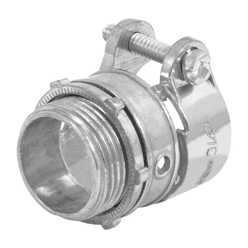 CTF-3-4R Conector tubo flexible 3/4' recto, Volteck TRUPER | DIHERESA
