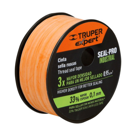 CTF-3-4X13X Cinta sella roscas, uso industrial, 13 m, 3/4' TRUPER | DIHERESA