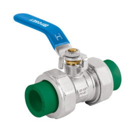 CV-ESD-1-2 Válvula de esfera desmontable, PPR, 1/2' TRUPER | DIHERESA
