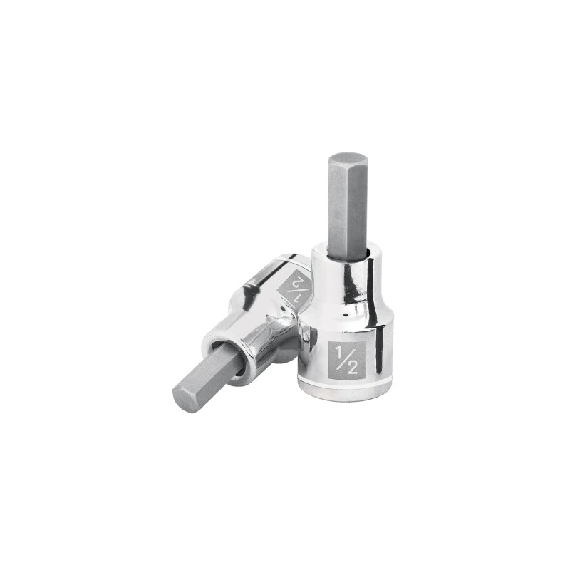 D-1241-1-2 Dados de punta hexagonal, cuadro 1/2' de 1/2' TRUPER | DIHERESA