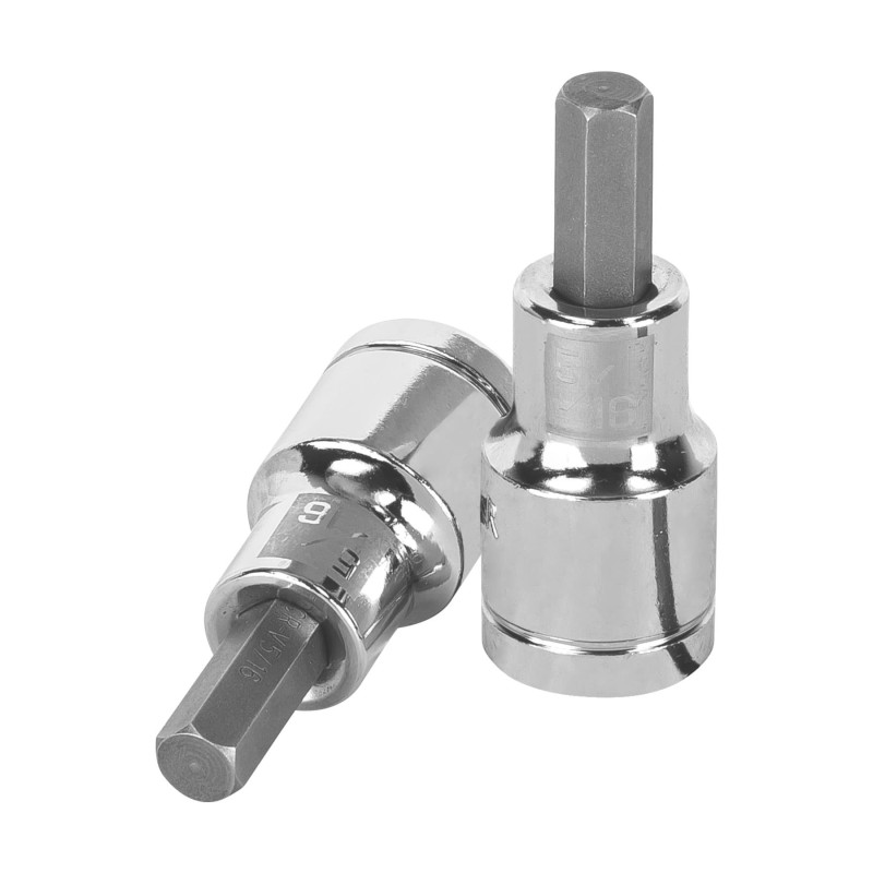 D-1241-5-16 Dados de punta hexagonal, cuadro 1/2' de 5/16' TRUPER | DIHERESA