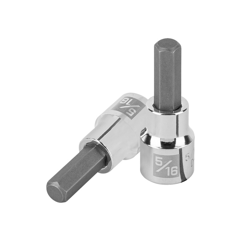 D-4990-5-16 Dados de punta hexagonal, cuadro 3/8' de 5/16' TRUPER | DIHERESA