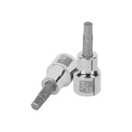 D-4990-7-32 Dados de punta hexagonal, cuadro 3/8' de 7/32' TRUPER | DIHERESA