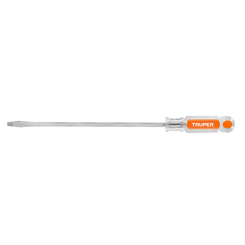 DC-1-4X9 Desarmador plano, barra cuadrada, mango acetato, 1/4 x 9' TRUPER | DIHERESA