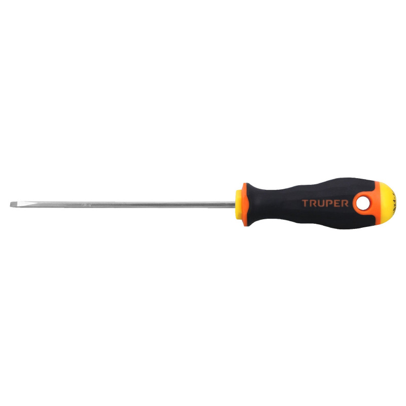 DG-1-8X4-1-2B Desarmador cabinet 1/8X4-1/2' mango comfort grip  TRUPER | DIHERESA