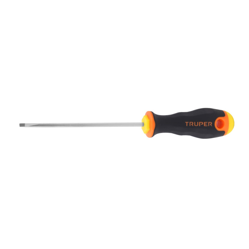 DG-1-8X4B Desarmador cabinet 1/8x4' mango comfort grip TRUPER | DIHERESA