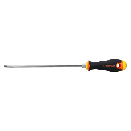 DG-3-16X8B Desarmador cabinet 3/16x8' mango comfort grip TRUPER | DIHERESA