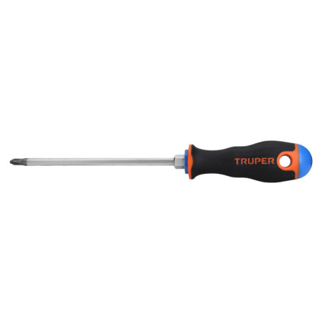 DP-1-4X6B Desarmador punta Phillips No. 2, mango Comfort Grip, 6' TRUPER | DIHERESA