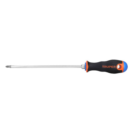 DP-1-4X8B Desarmador punta Phillips No. 2, mango Comfort Grip, 8' TRUPER | DIHERESA