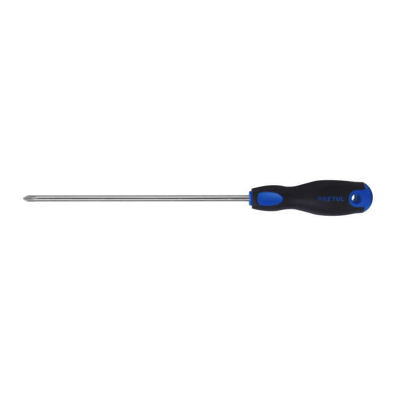 DP-1-4X8BP Desarmador punta Phillips, 1/4x8', mgo Comfort Grip, Pretul TRUPER | DIHERESA