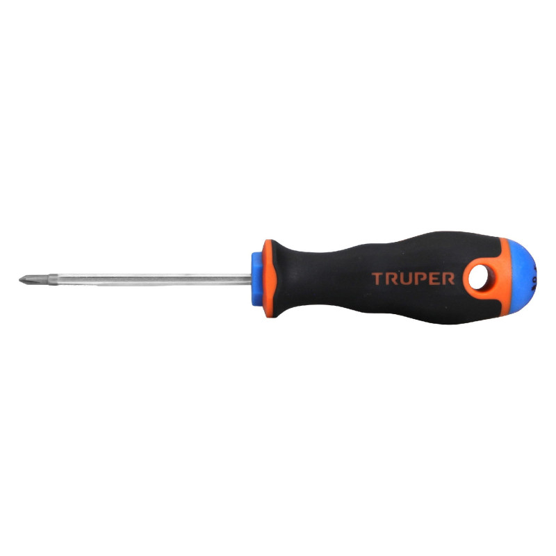 DP-1-8X2-1-2B Desarmador punta phillips, 1/8' mango Comfort Grip, 2X2-1/2' TRUPER | DIHERESA