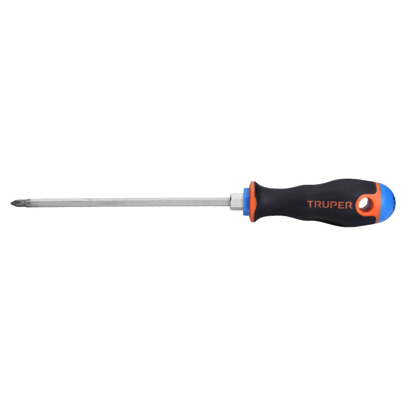 DP-3-16X6B Desarmador punta Phillips No. 1, mango Comfort Grip, 6' TRUPER | DIHERESA