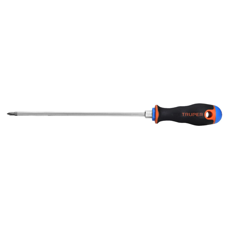 DP-3-16X8B Desarmador punta Phillips No. 1, mango Comfort Grip, 8' TRUPER | DIHERESA