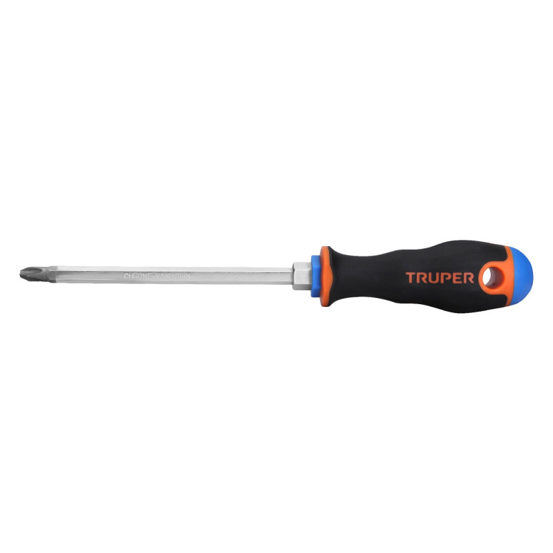 DP-5-16X6B Desarmador punta phillips, 5/16' mango Comfort Grip, 6' TRUPER | DIHERESA