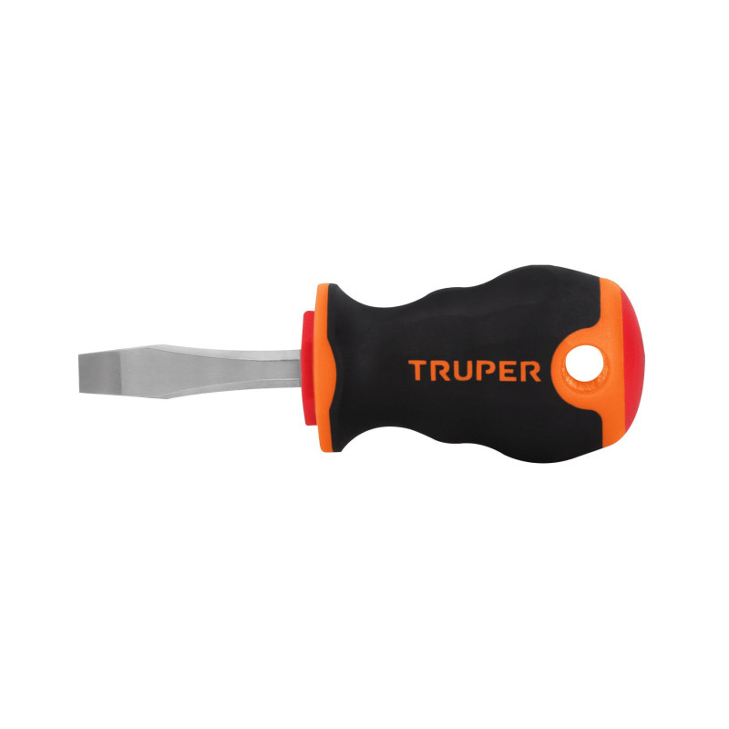 DR-1-4X1-1-2B Desarmador plano 1/4x4x1-1/2' mango comfort grip TRUPER | DIHERESA