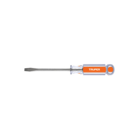 DR-1-4X4 Desarmador plano 1/4x4' mango de acetato TRUPER | DIHERESA