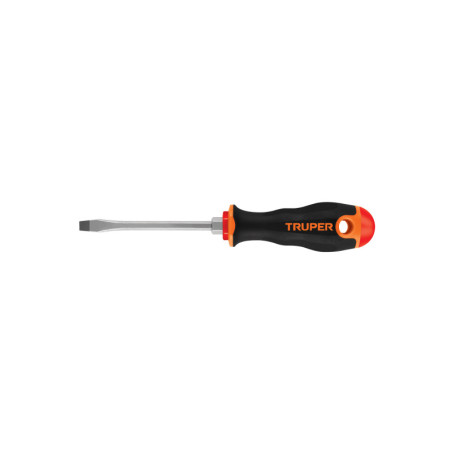 DR-1-4X4B Desarmador plano 1/4x4' mango comfort grip TRUPER | DIHERESA