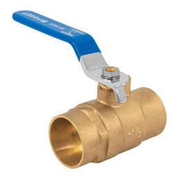 ESSO-1-1-2 Válvula de esfera, de latón, soldable 1-1/2' TRUPER | DIHERESA