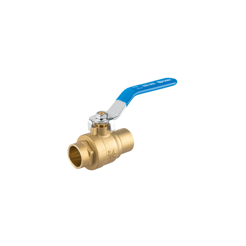 ESSO-3-4X Válvula de esfera, de latón, soldable, 3/4', alta presión TRUPER | DIHERESA