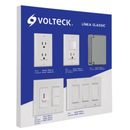EXT-LC-VK Tablero exhibidor, línea clássic, Volteck TRUPER | DIHERESA