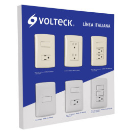 EXT-LI-VK Tablero exhibidor, línea italiana, Volteck TRUPER | DIHERESA