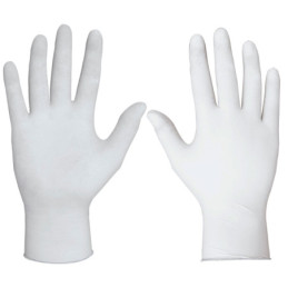 GU-372 Guantes de latex multiusos desechables, medianos,100 piezas TRUPER | DIHERESA