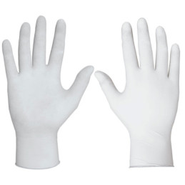 GU-391 Guantes de latex, desechable, chico, bolsa 10 piezas TRUPER | DIHERESA