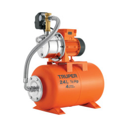 HIDR-1-2X24 Bomba hidroneumática 1/2 HP, 24 litros TRUPER | DIHERESA