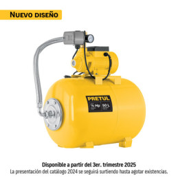 HIDR-1-2X50P Bomba hidroneumática 1/2 HP, 50 litros, Pretul TRUPER | DIHERESA