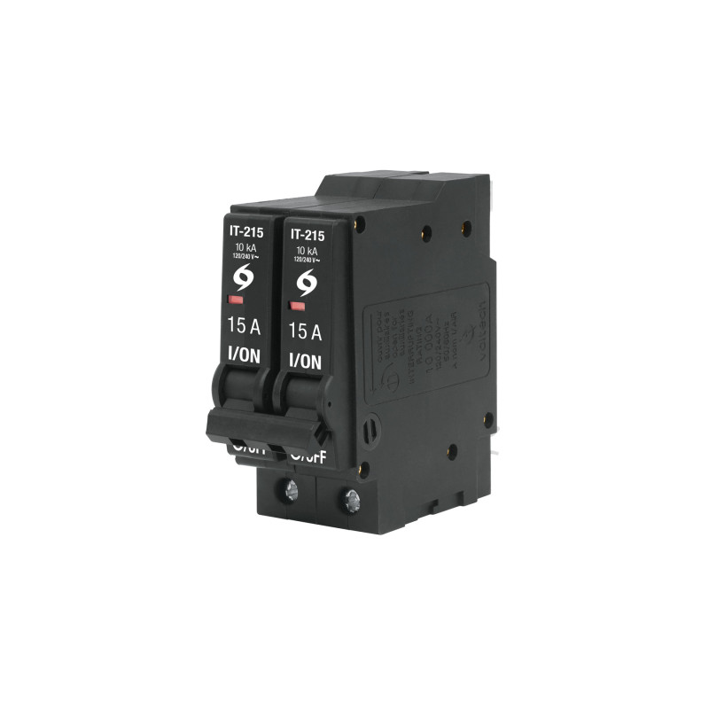 IT-215 Interruptor termomagnético 2 polos 15 A, Volteck TRUPER | DIHERESA