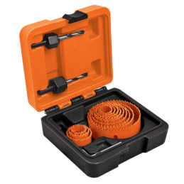 KIT-14 Kit de 15 brocasierras para madera en estuche TRUPER | DIHERESA