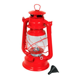 LAPE-12R Lámpara de petróleo, color rojo, 12' TRUPER | DIHERESA