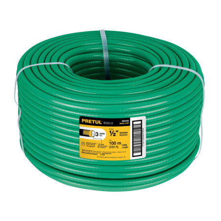 MAN-1-2P Manguera 1/2', 100 m, Pretul TRUPER | DIHERESA