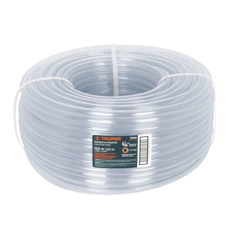 MAN-5-8I Manguera 5/8', industrial TRUPER | DIHERESA